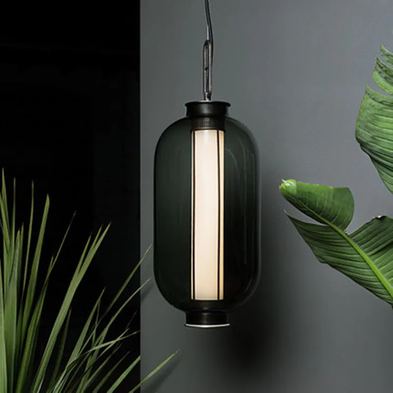 Стеклянный подвесной светильник в стиле постмодерн для столовой миланских