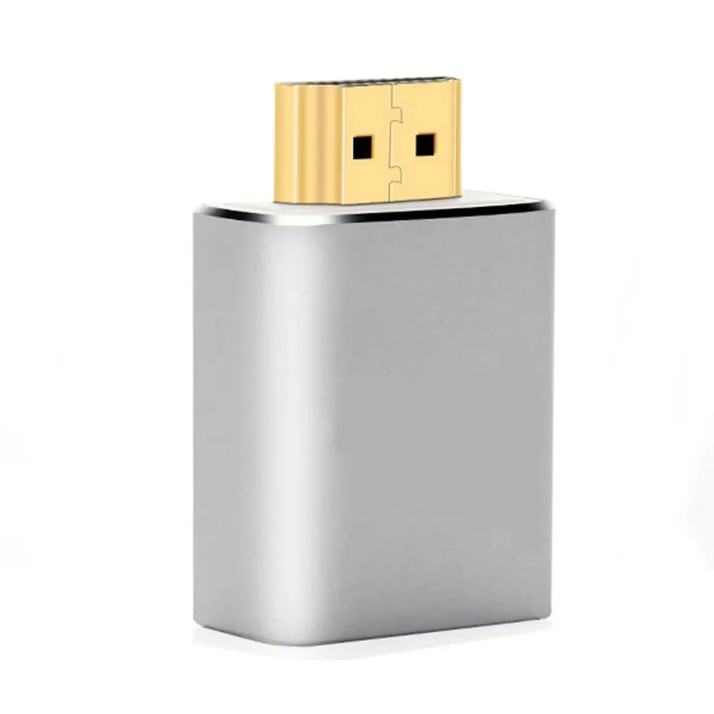 Конвертер HDMI VGA 1080P 4K штекер на гнездо адаптер для ПК ноутбука планшета цифровой