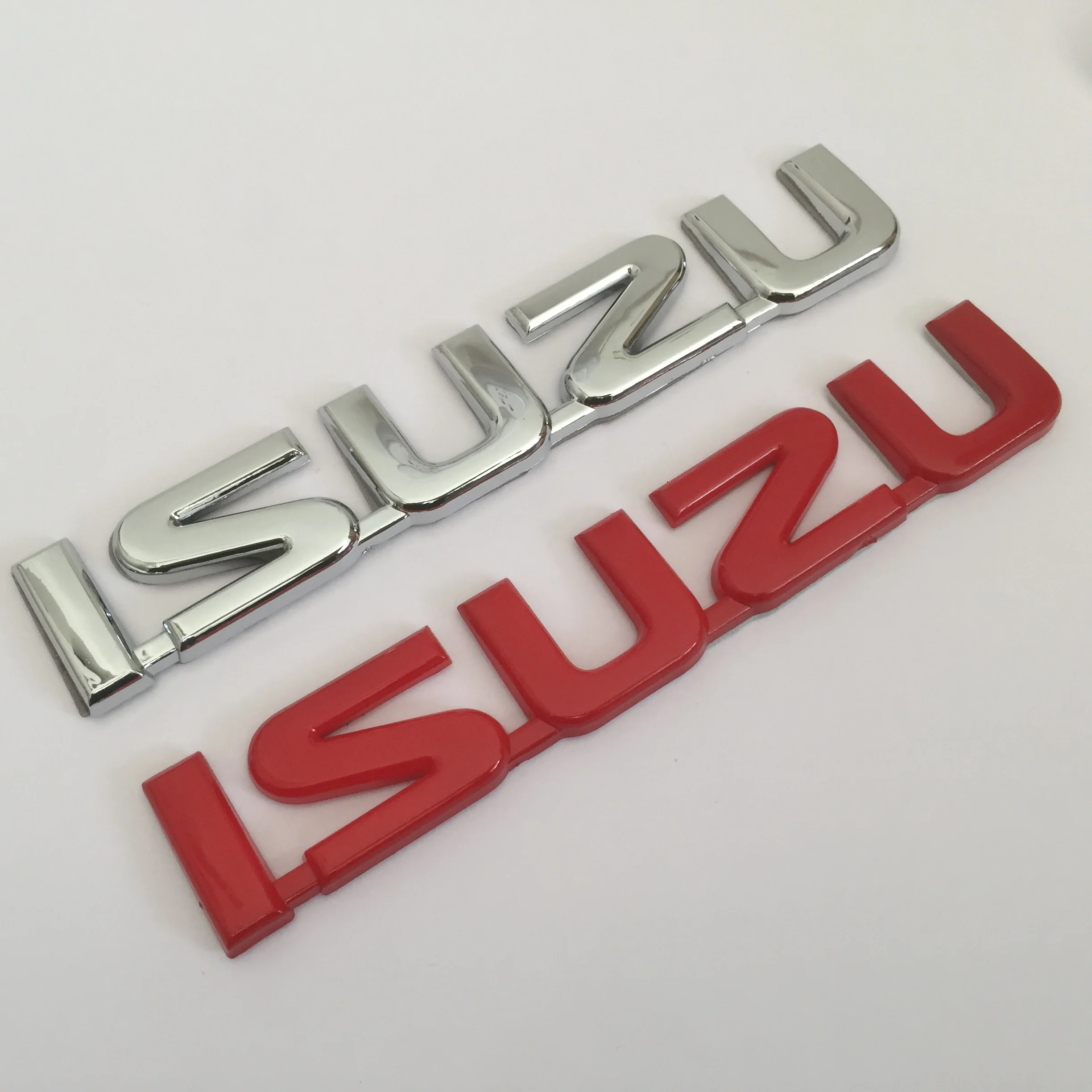 10 шт. 3D ABS высокое качество ISUZU Автомобильная буква задняя идентификация эмблема