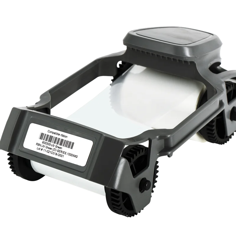 

800300-UV зеленая лента 1000 принтов для принтера Zebra ZC100 ZC150 ZC300 ZC350 ID Card Printer