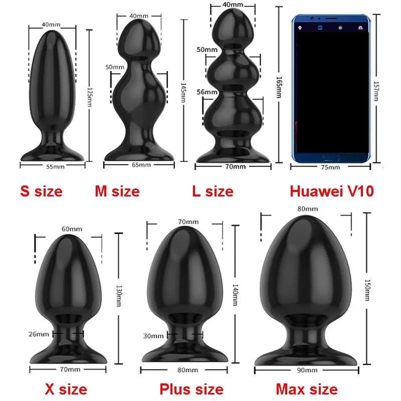 Анальная пробка с бусинами 6 типов анальная для массажа точки G фаллоимитатор без