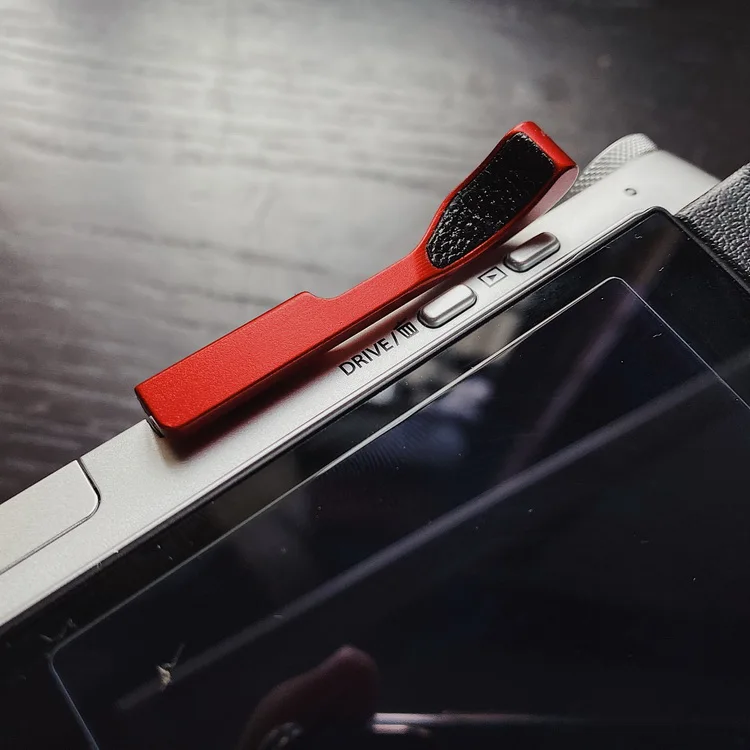 Высокое качество подставка для большого пальца с наклейкой из натуральной кожи