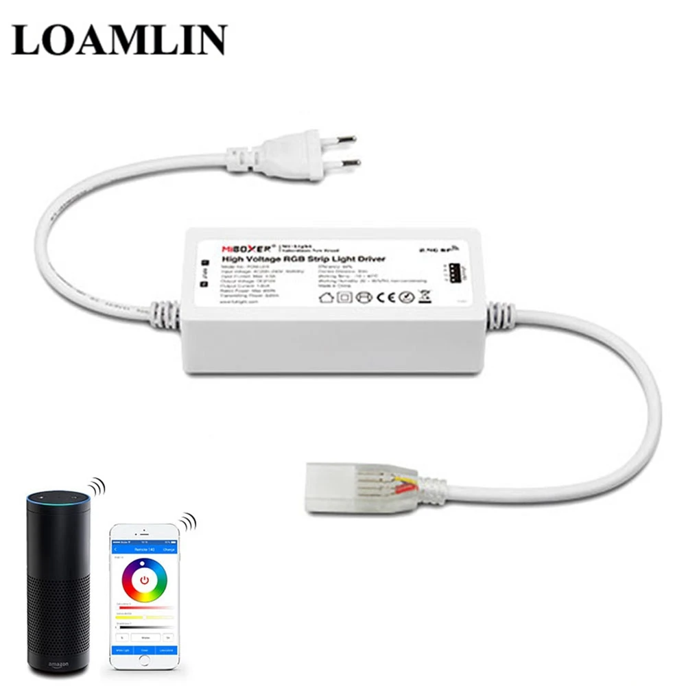 Драйвер контроллера для светодиодных лент высокого напряжения RGB светильник ~ 240