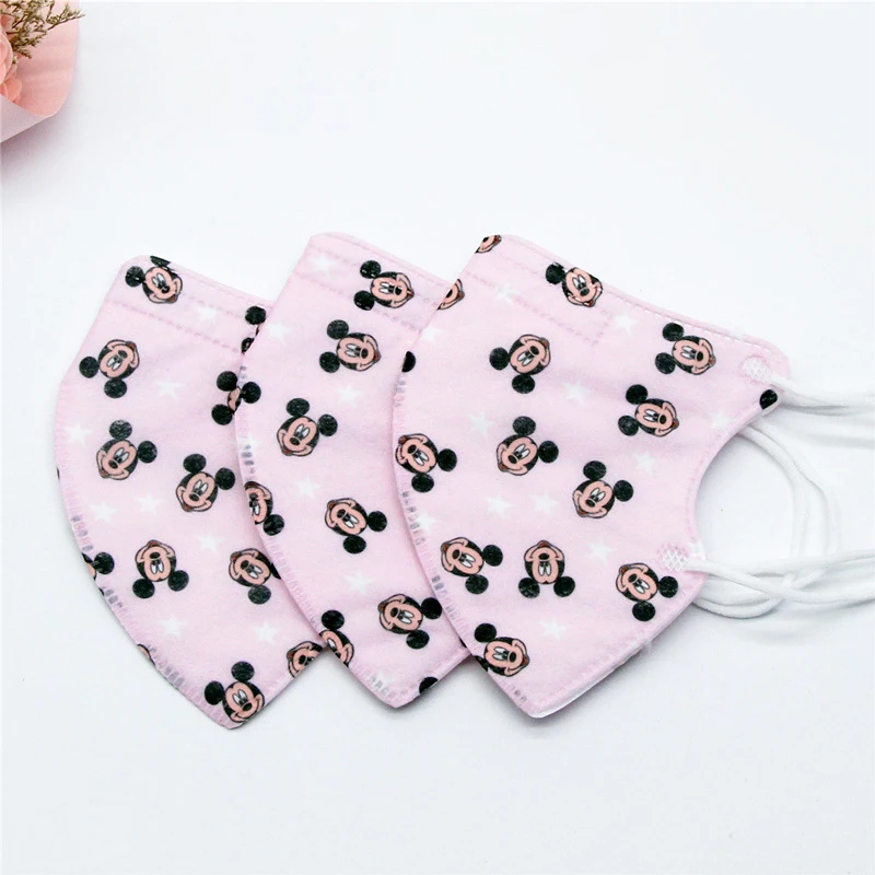 10 шт. Disney Детские маски PM 2 5 с Микки-Маусом принтом в виде динозавров для мальчиков