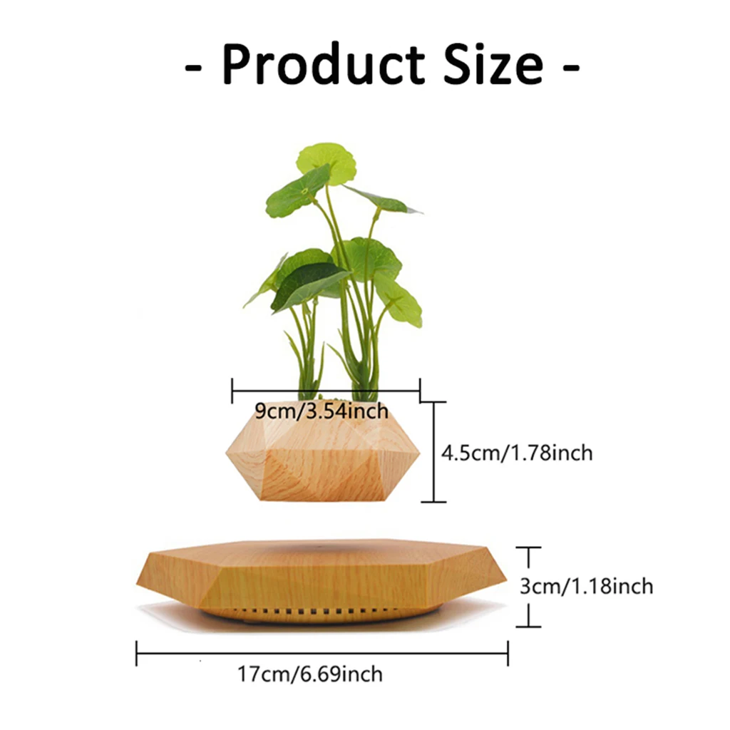 

Levitating Air Bonsai Pot Rotation Planters Magnetic Levitation Suspension