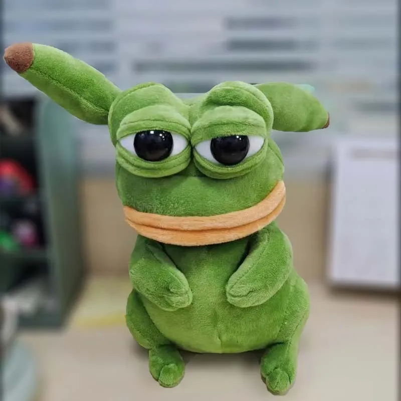 

Sad Frog Plush Toys Lovely Pickup Frog Cotton Stuffed Animal Stupid Sad Big Eyes Frog Dolls Plush Stuffed Doll Dropshipping