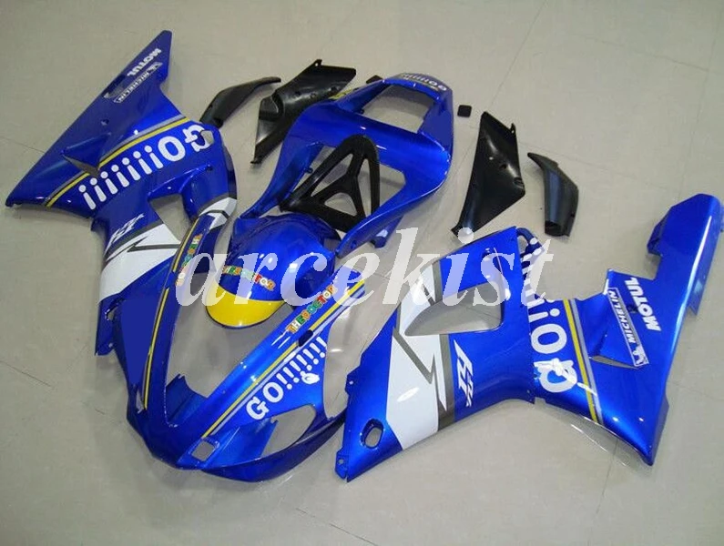 

Новый ABS Обтекатели наборы подходят для Yamaha YZF 1000 R1 00 01 YZF-R1 2000 2001 мотоцикл обтекатель тела набор ковки синий