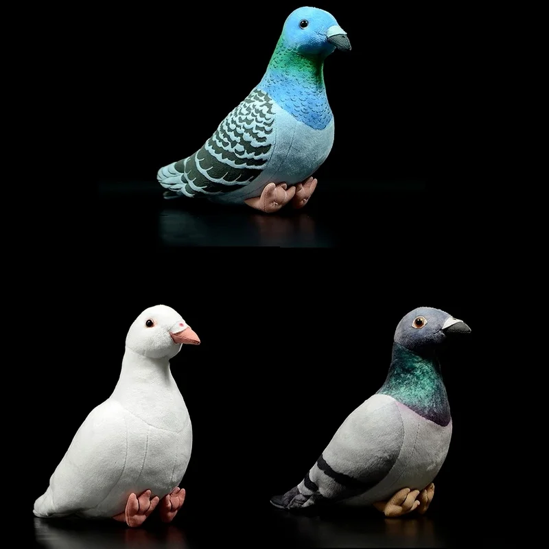 

Милый дикий голубь, плюшевая кукла, искусственная животная, фотоподарки