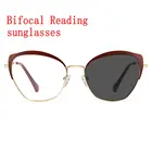 Бифокальные очки с мультифокальными линзами, женские солнцезащитные очки с трансформируемыми линзами, фотохромные очки для чтения, точки для чтения, близ дара NX