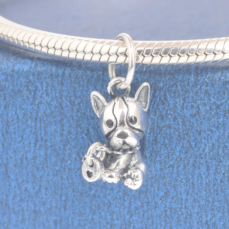 Браслет INBEAUT fit Pandora, серебро 925,, коала, кошка, лиса, бульдог, подвески, слон, лиса, собака, кролик, медведь, бусины, домашнее животное, сделай сам, ювелирное изделие