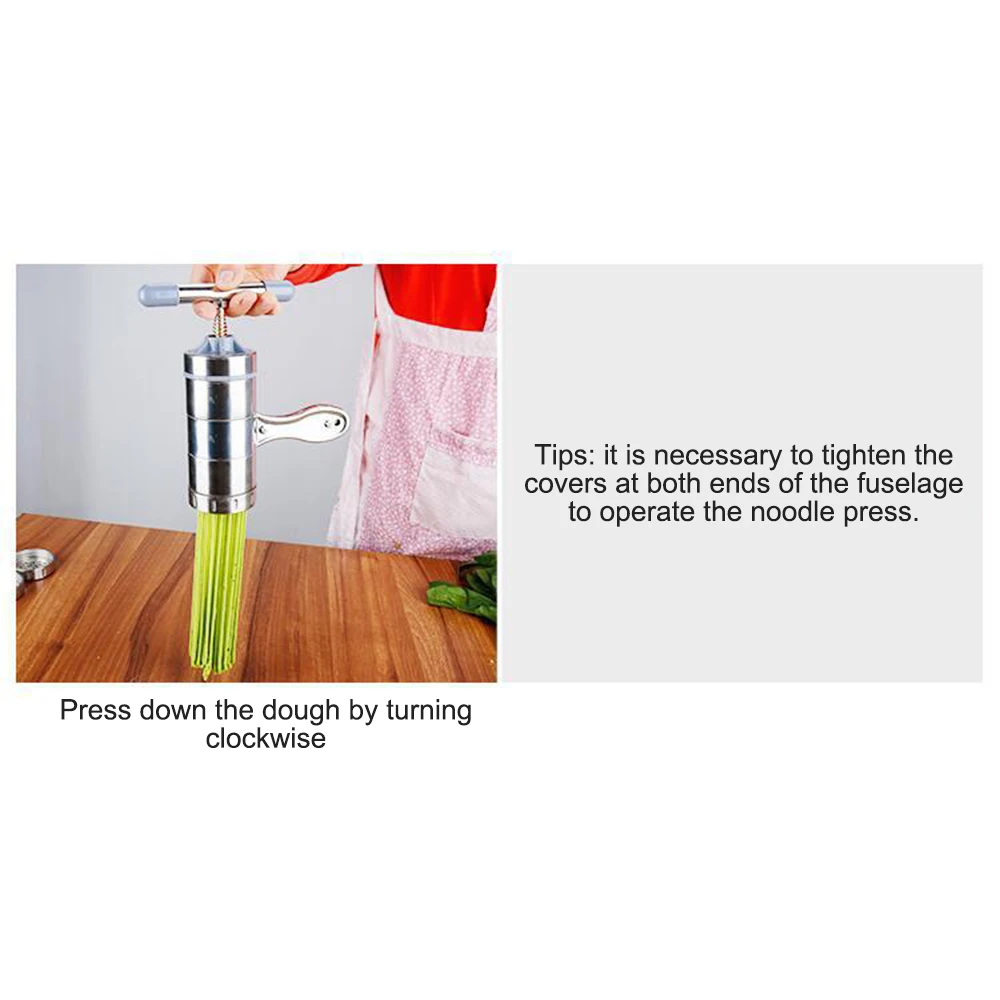 Ручная машина для приготовления лапши из нержавеющей стали пресс пасты