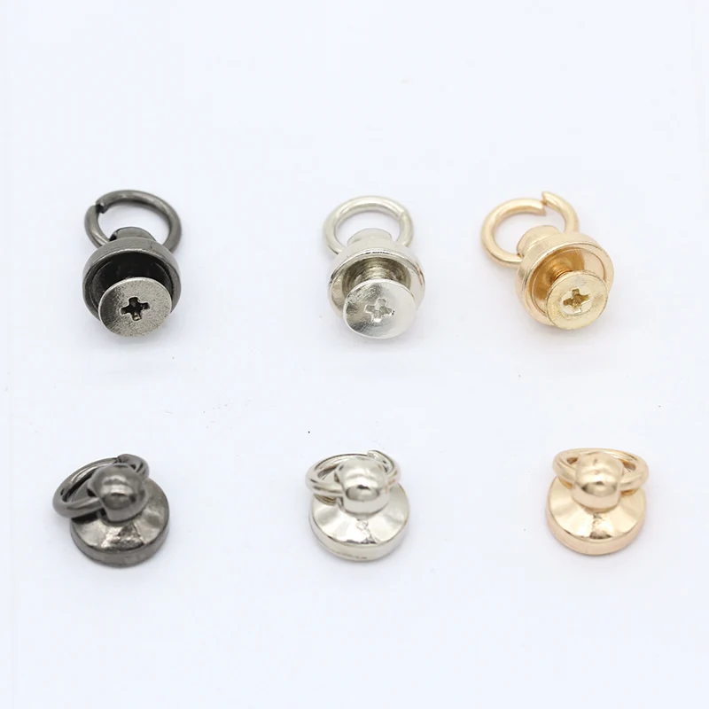 20 шт. Золотое серебряное покрытие твердая металлическая круглая головка шпилька