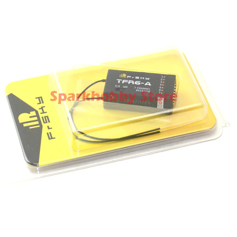 FrSky TFR6A TFR6 A 2 4 Ghz 7 канальный приемник Futaba FASST совместимый 100% оригинальный 4G