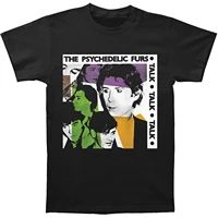 psychedelic furs mens t shirt black printed summer style tees male harajuku top fitness brand clothing