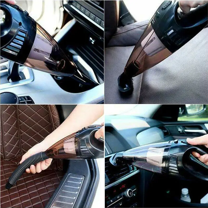 

120W 12V Car Vacuum Cleaner Household Mini Portable Wireless Vacuum Cleaner