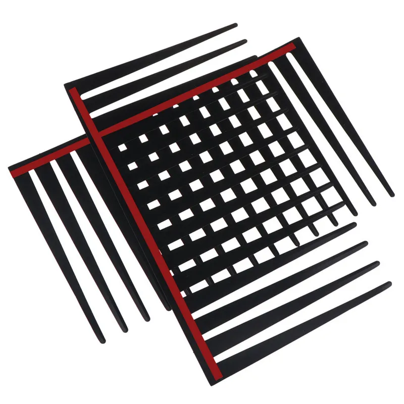 2 шт. очаровательные черные накладные ресницы для автомобиля украшение