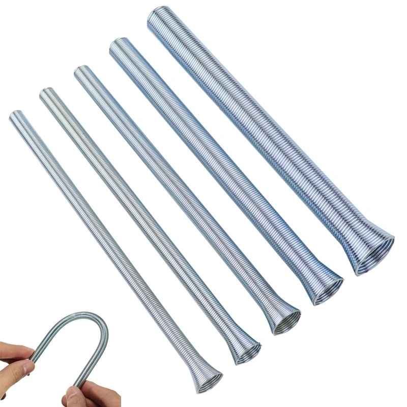5 шт. пружинный трубогиб 210 мм 1/4inch-5/8 дюймов стальной для медной алюминиевой трубы
