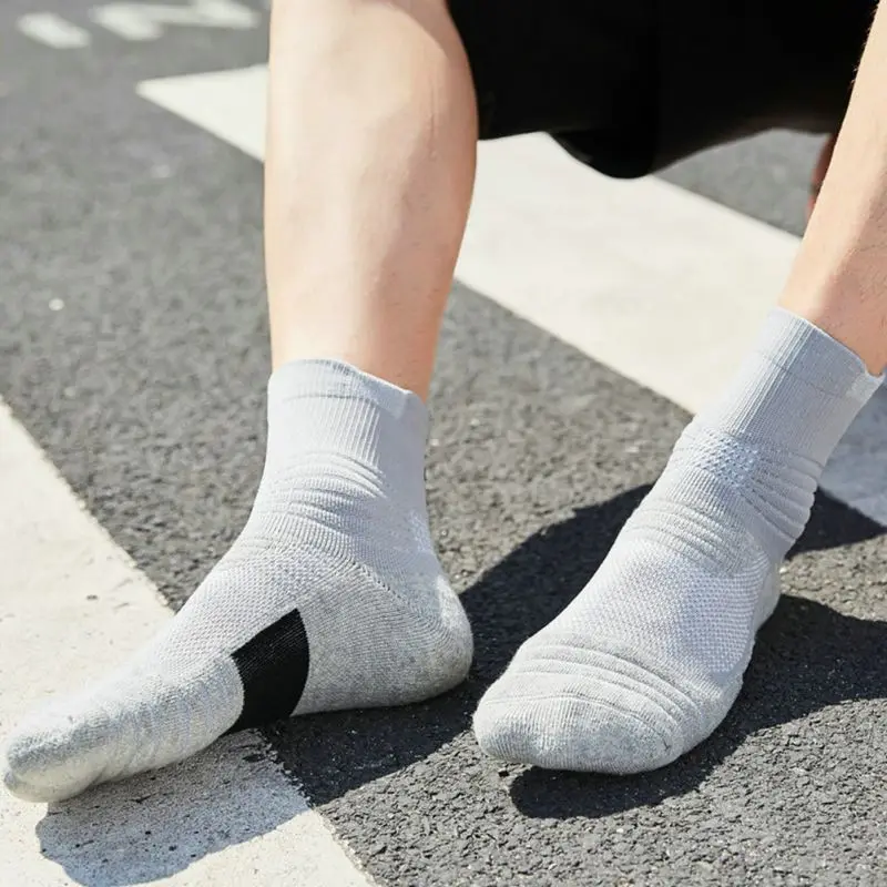 Баскетбольные носки мужские нескользящие спортивные с махровой подкладкой