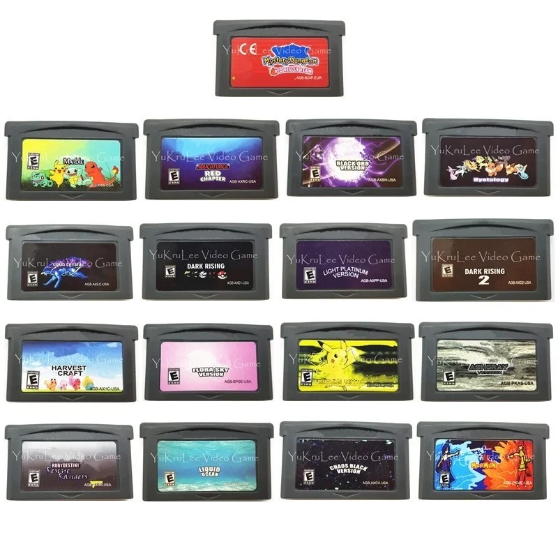 

Картридж для видеоигр, 32 бита, для консоли Nintendo GBA NDS 2DS 3DS