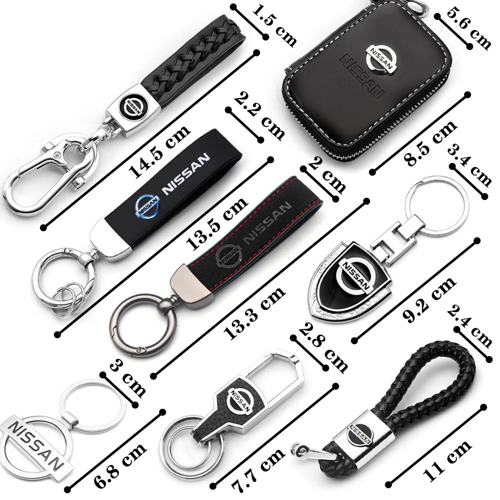 1 шт. автомобильный брелок 3D металлический кожаный Модный логотип чехол для