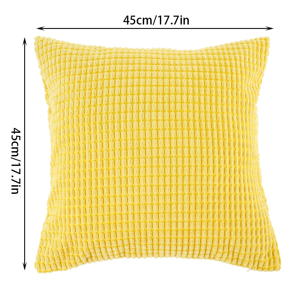 

Polar Fleece Cushion Cover Pillowcase Solid Color Pillow Case Home Decorative Sofa Throw Pillows Room Pillow Cover Decorative