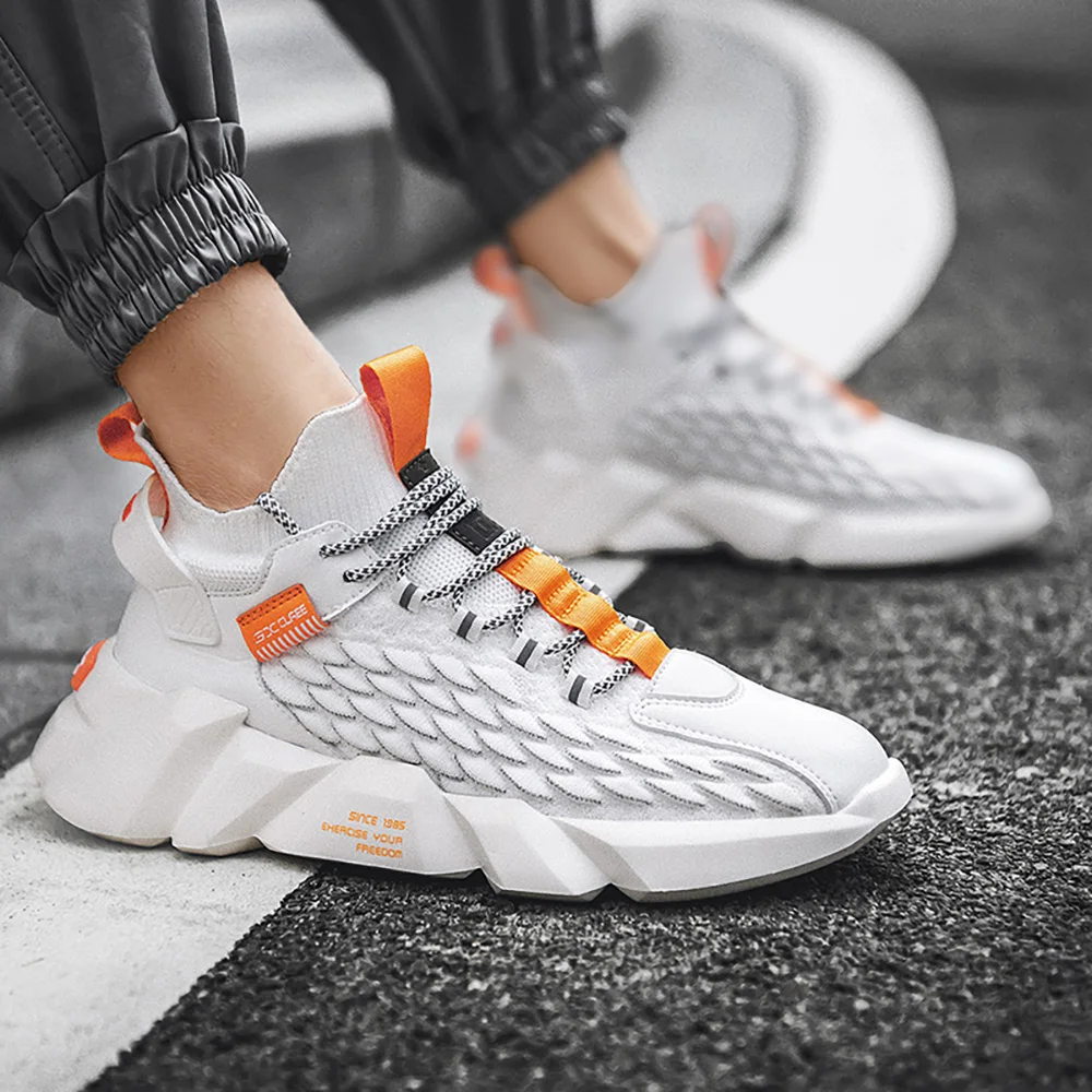 Легкие дышащие мужские повседневные туфли Новое поступление 2020 модные кроссовки