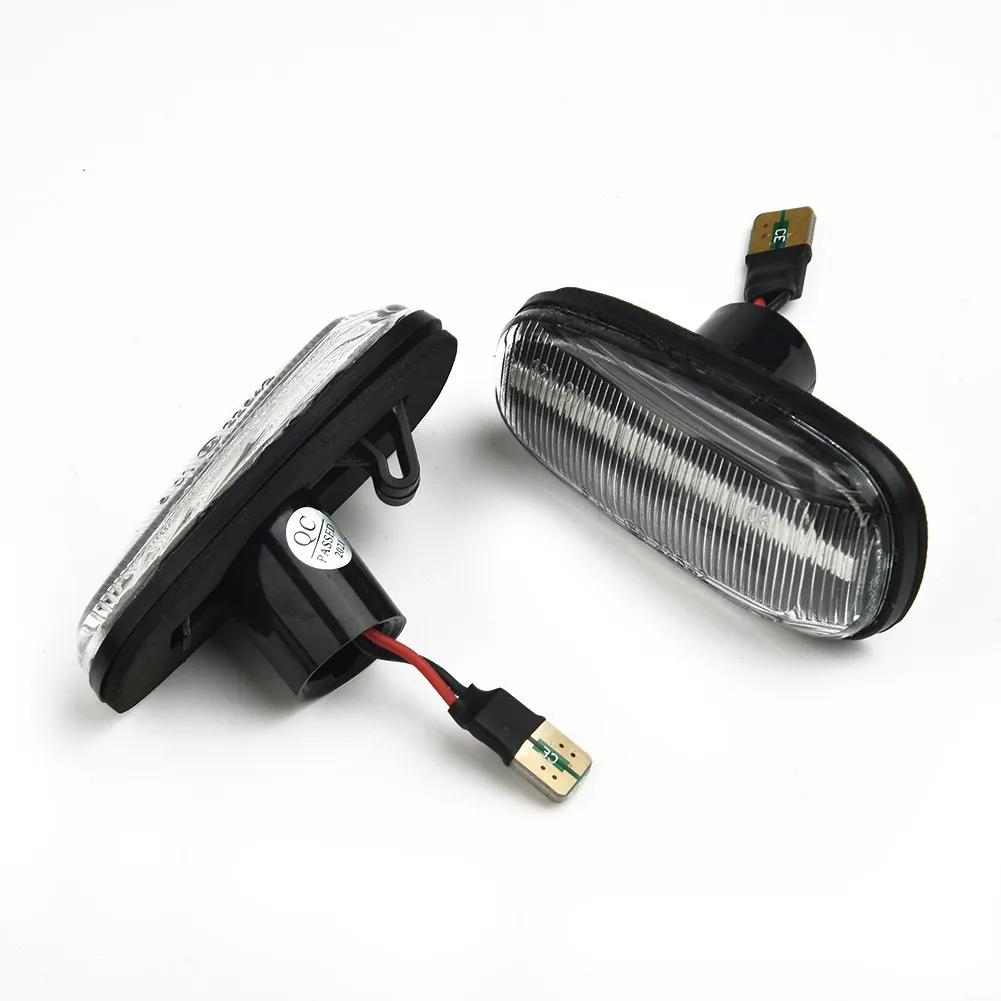 

Amber Side Marker Light Clear Easy Installation Led Fender Turn Signal Light Waterproof ABS+PC Accessories