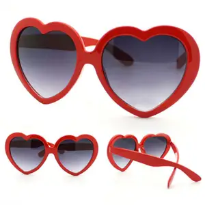 Imported Funny Love Heart Shape Women's Sunglasses Fashion Summer Sunglasses Sun Glasses Gift for Men's Eyewe