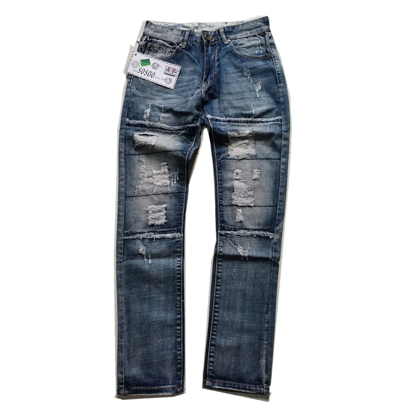 

2021 Mens Jeans Hot Sale Dropshipping Casual Slim Fit Hip Hop Denim Clothing Oversize Motorcycle Pants High Quality Trousers Boy