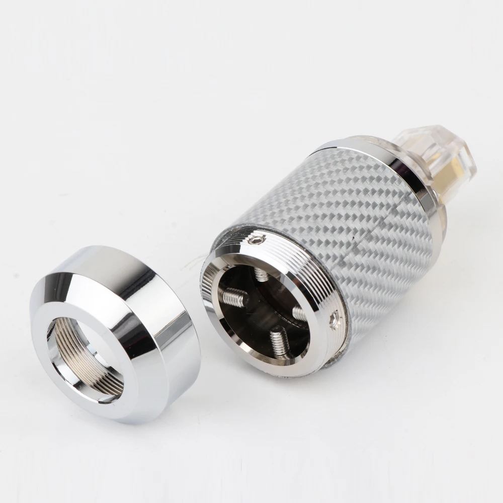 Кабель питания с позолоченным штекером из углеродного волокна Hi-Fi для