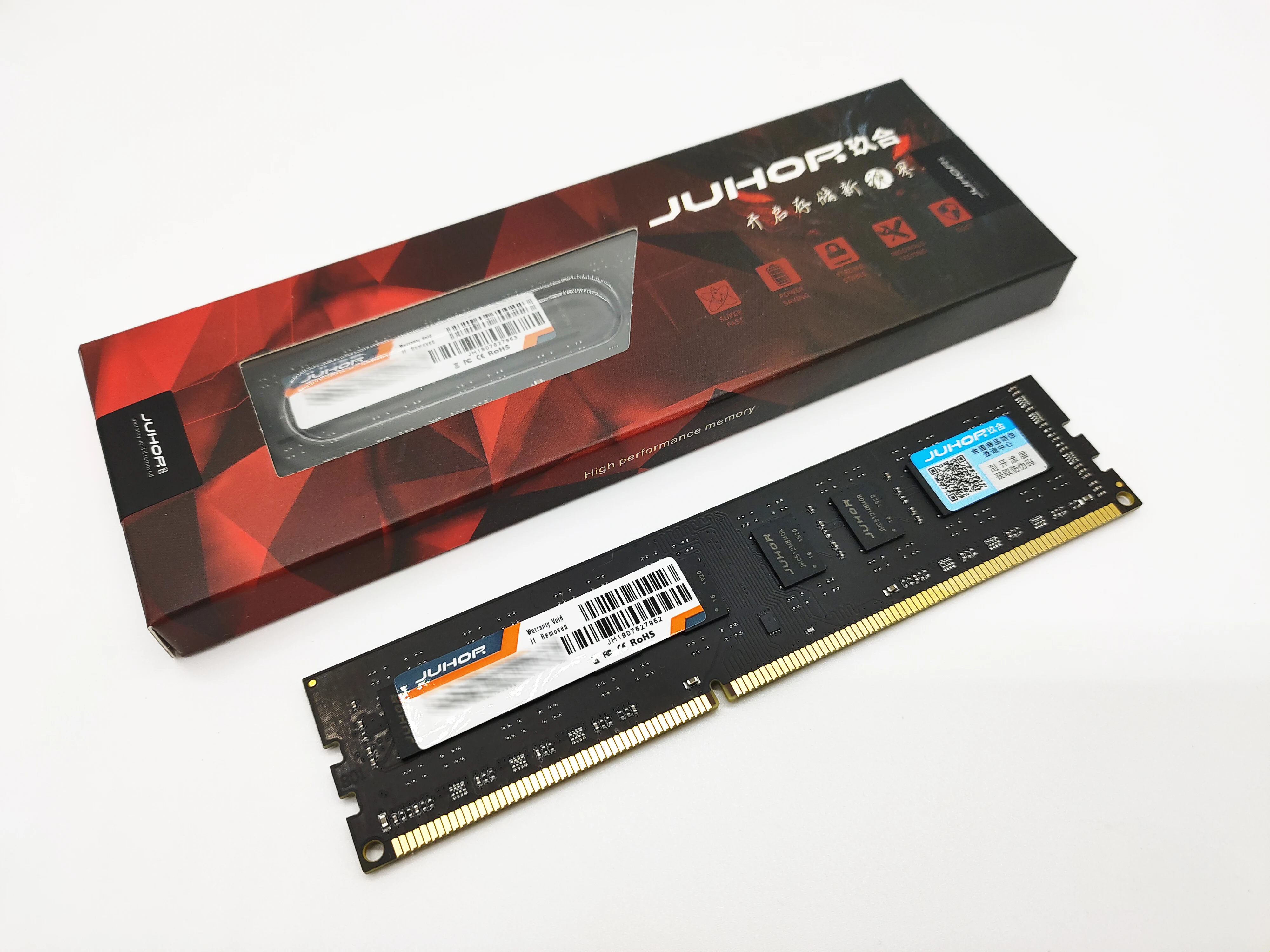 

JUHOR Memory DDR3 1600MHz 4GB 1333MHz New Dimm Desktop Memoria Rams With Heatsink