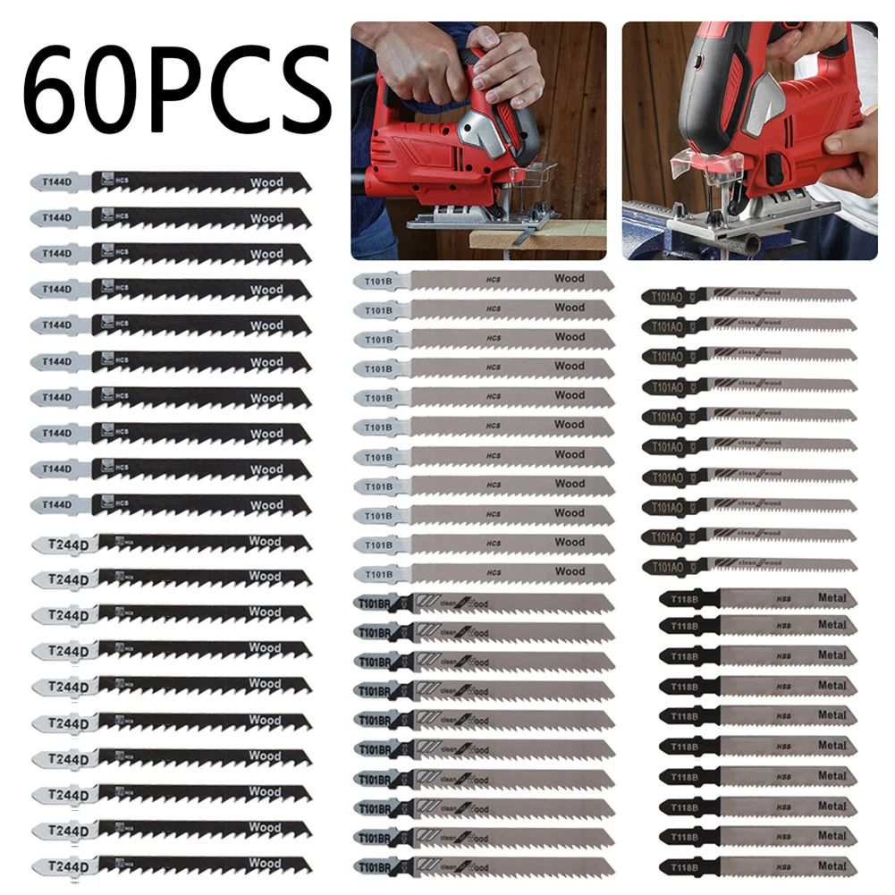 

HCS Jigsaw Blade Jigsaw Blades Curve Cutting Tool Kits Metal Steel Hot sale