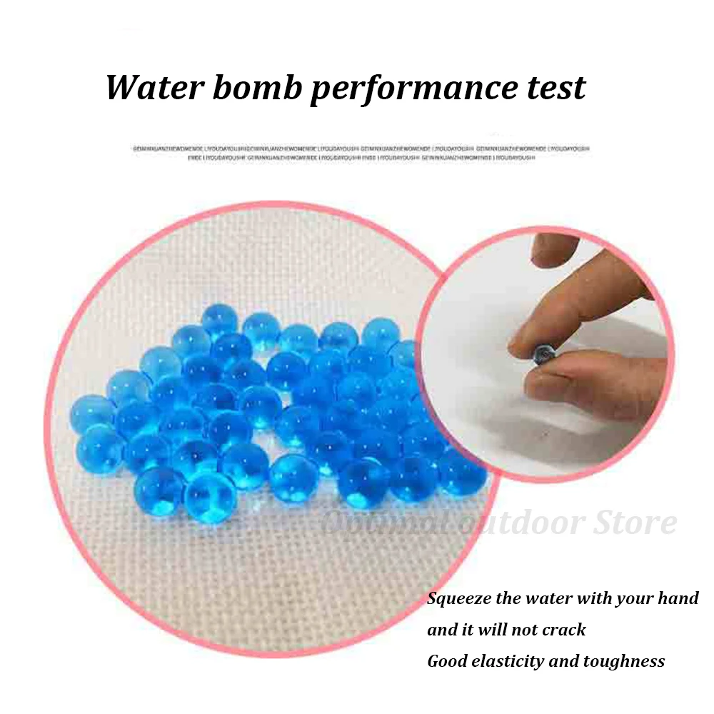 TOtrait 7.2mm Extra hard Gel Ball Hardened Crystal Bomb For Water Toy Gun Accessories | Спорт и развлечения