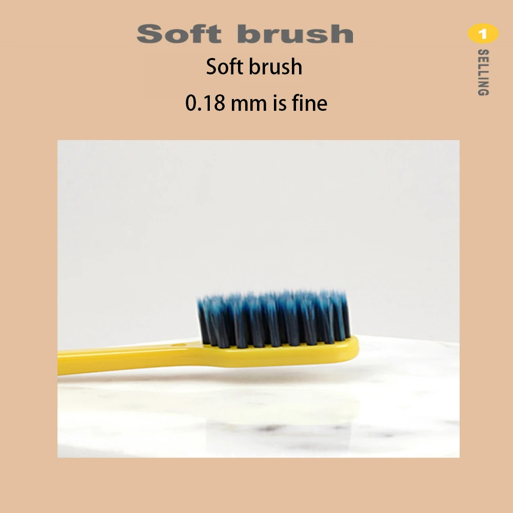 Глубокая чистка зубная щетка уход за зубами гигиена полости рта домашняя широкая