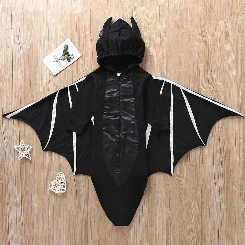 

Newborn Baby Boys Girls Halloween Cartoon Bat Sleeping Bag Hooded Swaddle Sack Infant Baby Kids Girls Solid Hooded Sleeping Bag