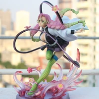 anime demon slayer kanroji mitsuri gk statue pvc action figure kimetsu no yaiba sexy girls figurine 21cm