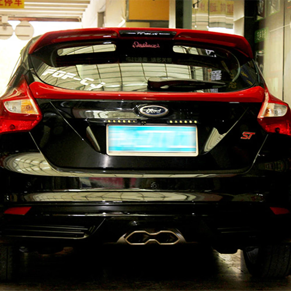 Для Ford Focus Хэтчбек задний сапог до середины икры спойлер крыло 2012-2014 PU праймер