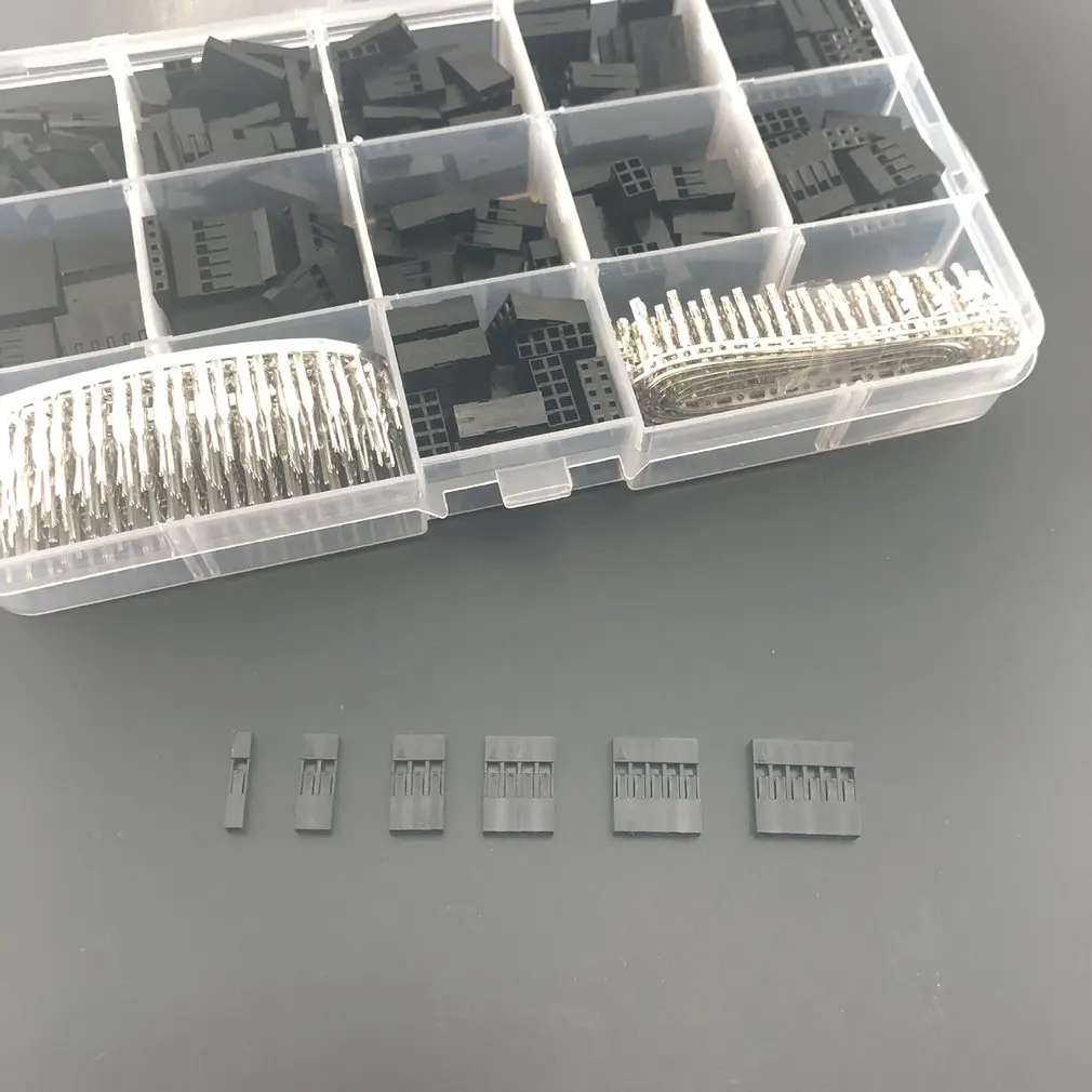 620 шт. Dupont коннектор 2 54 мм кабель Перемычка провода Pin Заголовок корпус комплект