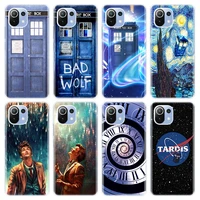 Tardis Box Doctor Who Van Gogh Case for Xiaomi POCO NFC 10T Pro 11i 11T 9SE Lite Soft Cover