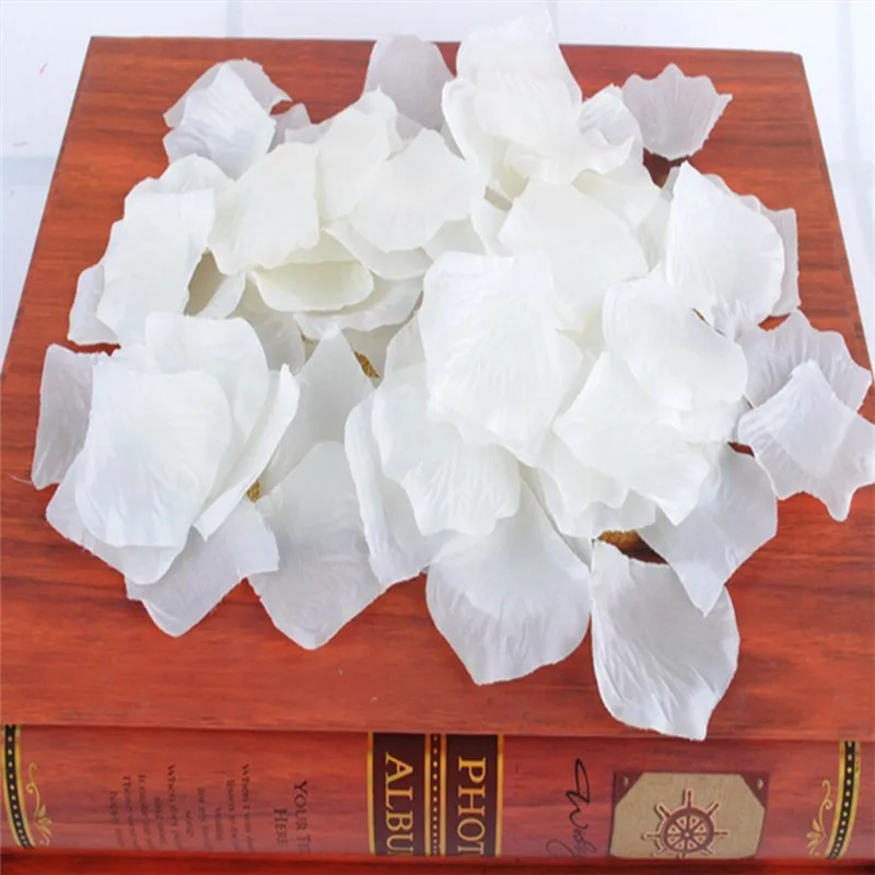 Искусственные лепестки роз 3000 шт. цветы для девочек искусственные свадьбы