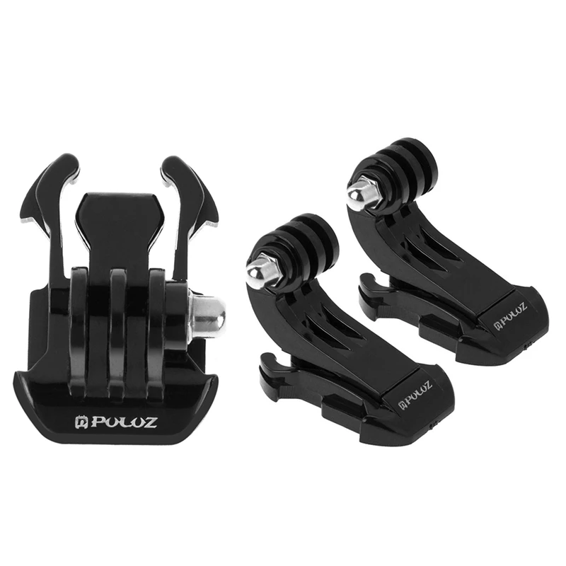 

HFES Puluz 2 шт. вертикальная поверхность J-Hook Buckle Mount Set & 1 шт. для горизонтальной поверхности быстроразъемной пряжки Go Pro