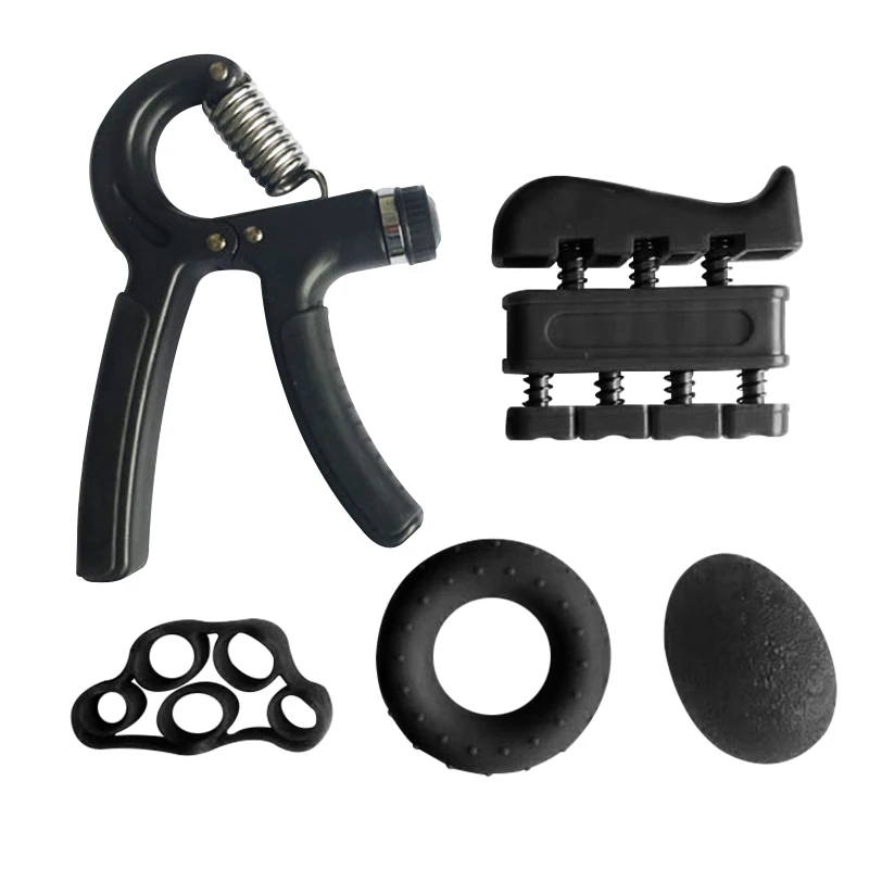 

Hot Hand Grip Strengthener Workout Kit Resistance Hand Gripper Finger Exerciser for Men Fitness MVI-ing