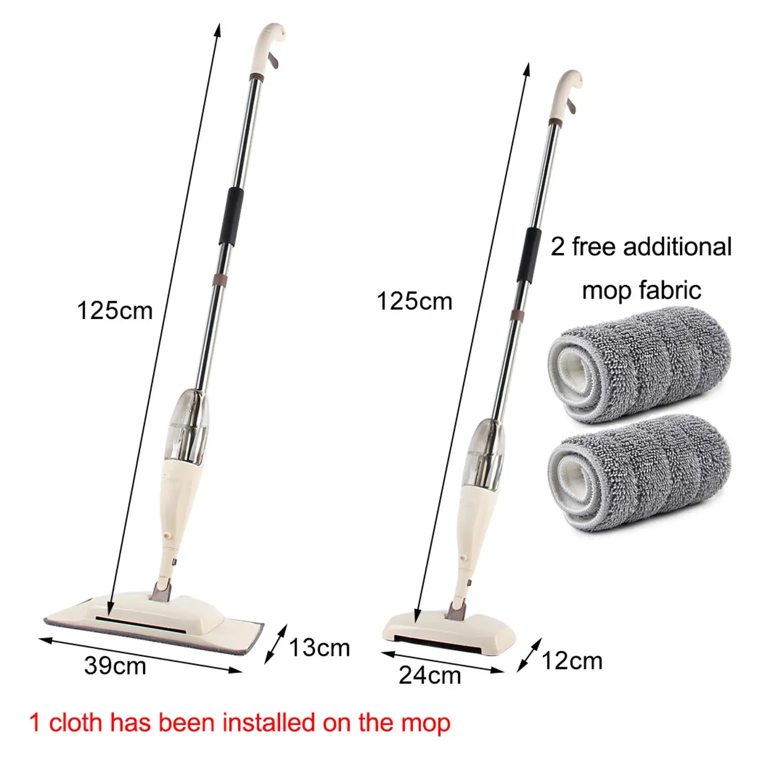 Baffect 3 в 1 швабра с распылителем для деревянных полов шт микрофибры Моющиеся