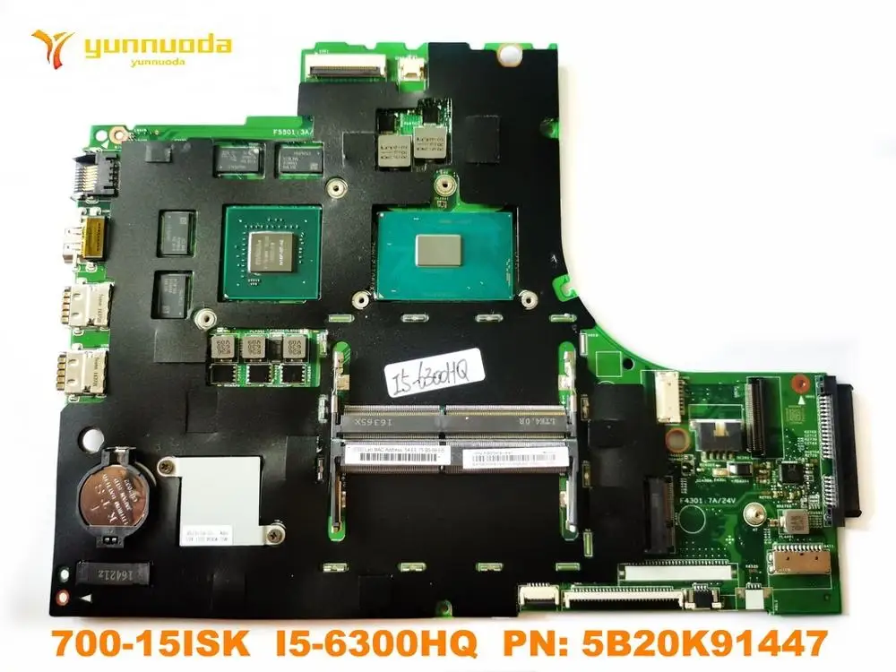 Оригинальная материнская плата для ноутбука Lenovo 700-15ISK I5-6300HQ PN 5B20K91447