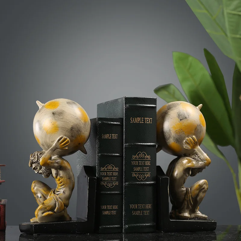 Американская ретро статуя HERCULES для книг антишаровая фигурка книжка фигурки
