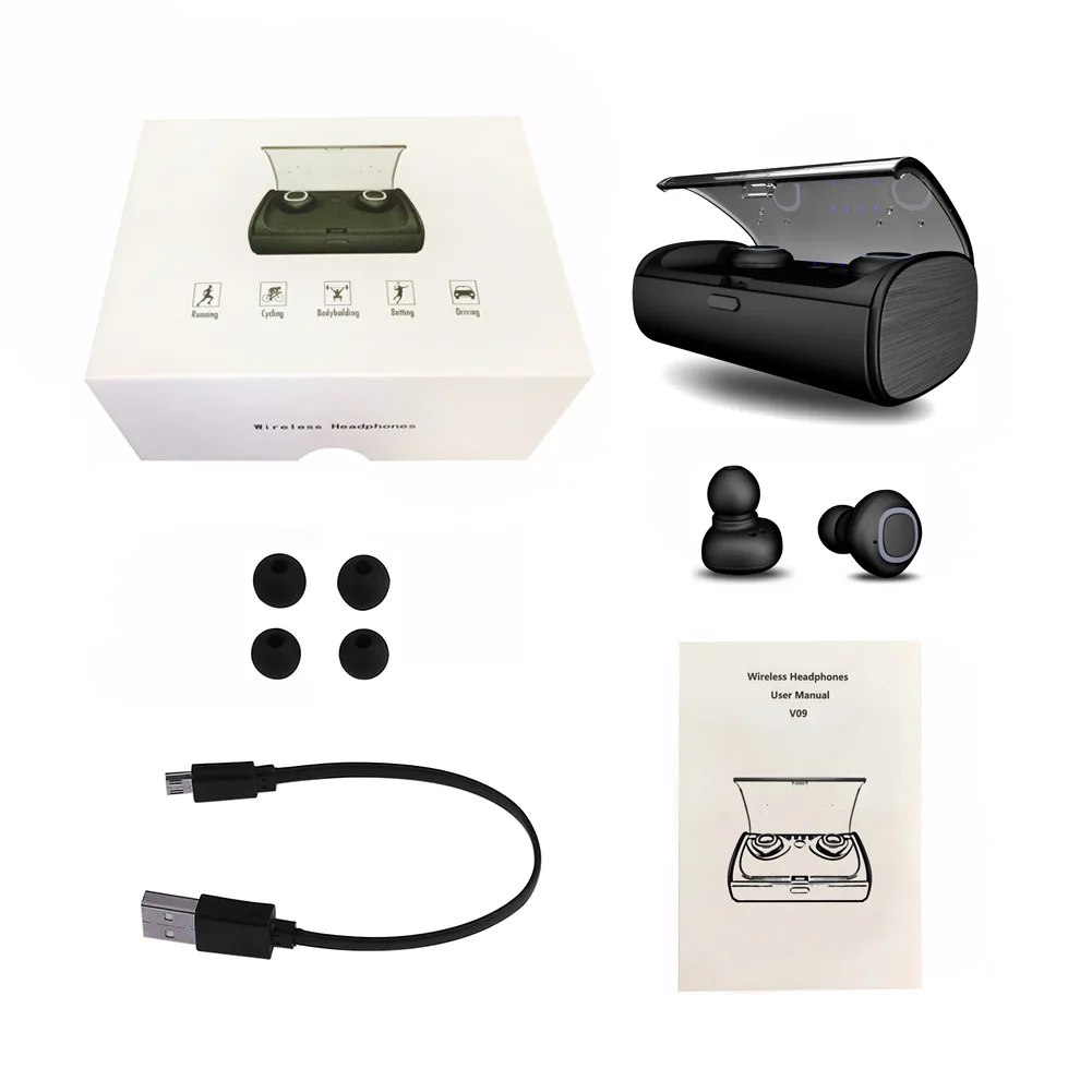 Oneplus Power Bank Wireless Headphones Bluetooth4.2 Earbuds Sports Bluetooth Headset 5.0 Charging Box | Электроника