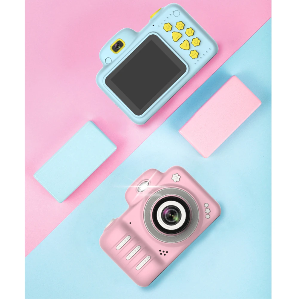 Детская мини-камера обучающие игрушки для детей цифровая фотокамера 2 4 дюймов