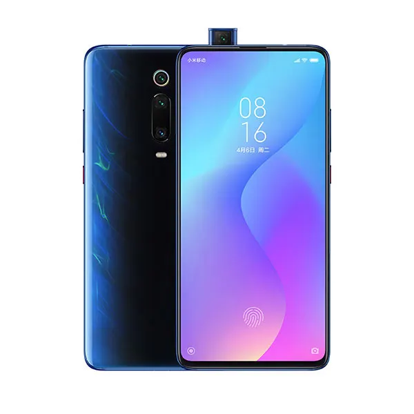 BLUE Глобальная версия mi 9T(Red mi K20), 6 Гб ОЗУ, 64 ГБ, Смартфон Snapdragon 730, четыре ядра, 4000 мАч, всплывающая фронтальная камера AMOLED, 48 МП - Цвет: BLUE