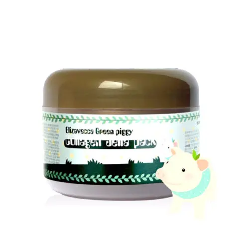 

Elizavecca Milky Piggy Carbonated Bubble Clay Mask 100g Green Piggy Collagen Jella Pack 100g Aqua Brightening Mask 100% Original