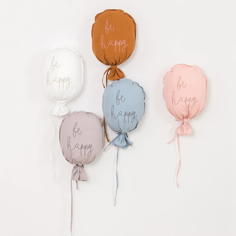 

Cute Balloon Wall Hanging Ornaments Cotton Kids Room Nordic Style Hanging Decorations Baby Bedroom Decoration Home Decor